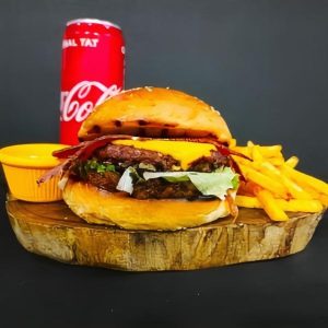 Atom Burger Menü